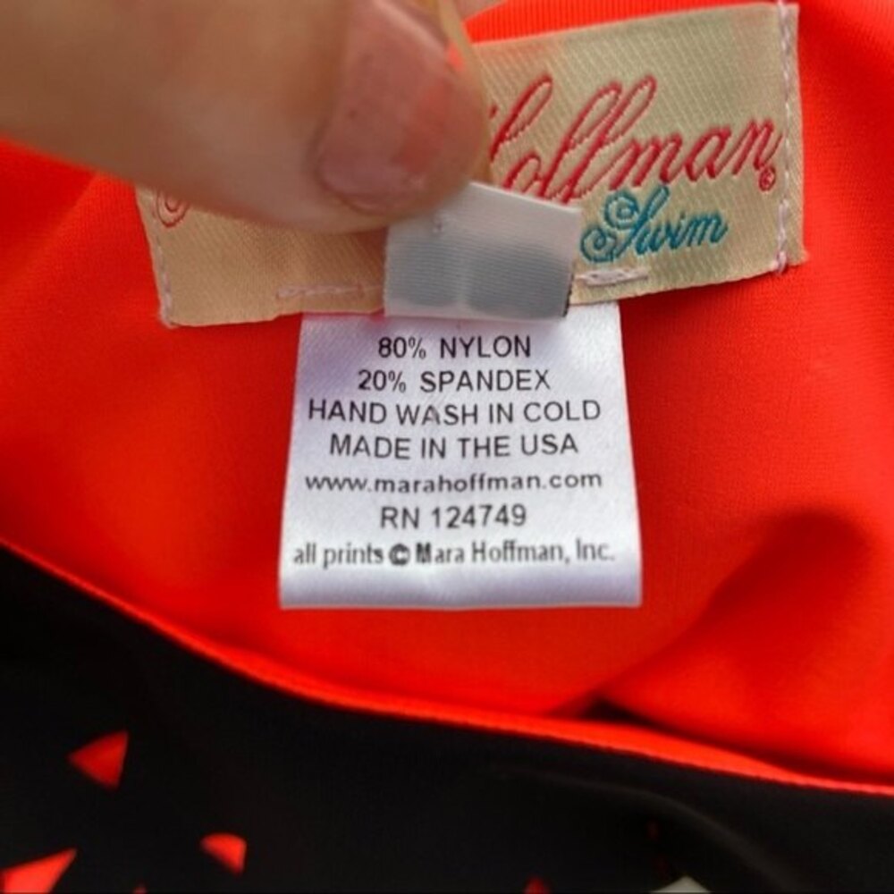 Mara Hoffman Swim Laser Cut Swim Mini Dress NWOT L - Picture 8 of 13